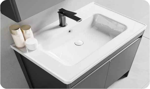Top-Mounted Ceramic Sink